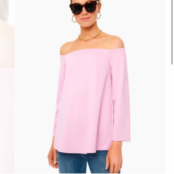 Tuckernuck Tops - TUCKERNUCK Lilac Miranda Off the Shoulder Blouse Medium